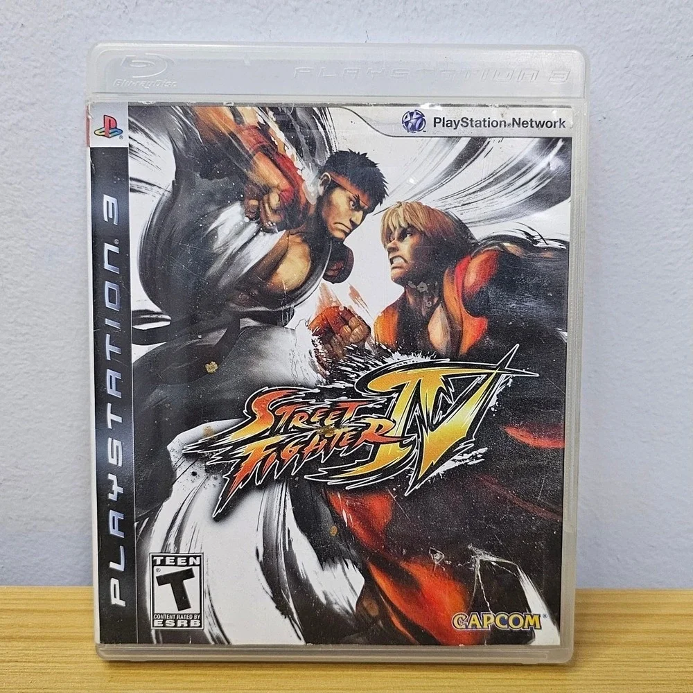 Street Fighter IV 4 Capcom (Sony PlayStation 3, PS3, 2009) No Manual